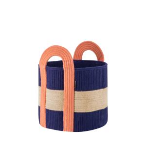 Remember - Corbeille Colombo, Ø 37 cm x H 43 cm, bleu / cor…