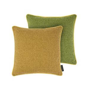 Remember - Outdoor Coussin Wasabi, 45 x 45 cm, moutarde / v…