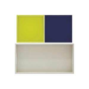 Remember - Trias Set de plateaux, multicolore (3 pcs.)