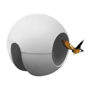 rephorm - Ballcony birdball Station d'alimentation, blanc