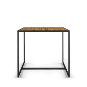 Röshults - Open Bistro Table 100 x 100 cm, acier inoxydable…