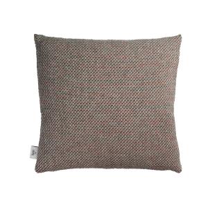 Røros Tweed - Una Coussin, 50 x 50 cm, vert / rouge