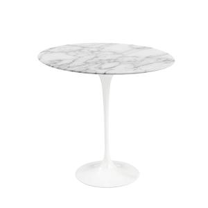 Knoll - Table d'appoint Saarinen Tulipe ronde, marbre Arabe…