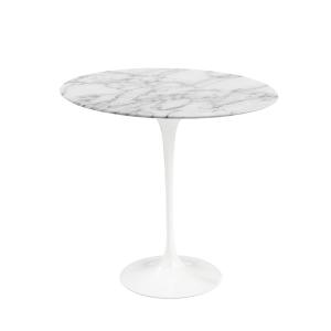 Knoll - Saarinen Tulip Table d'appoint ronde, H 52 x Ø 51 c…