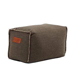 SACK it - RETRO it Cobana Square Pouf , brun