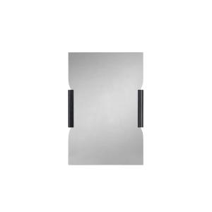 Schönbuch - Brace Miroir mural H 60 cm, noir