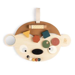 Sebra - Tableau d'activités Maci le singe, multicolore