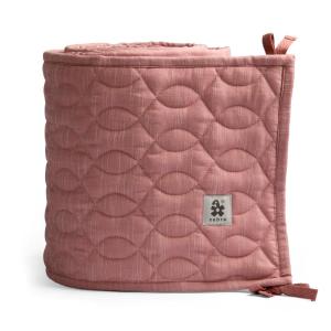 Sebra - Tour de lit bébé, surpiqué / blossom pink