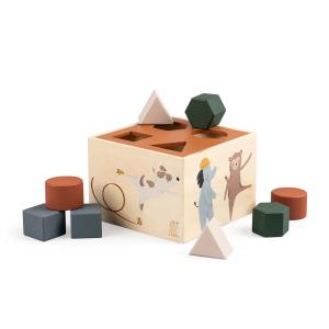 Sebra - Jeu d'emboîtement de formes, Toes / Builders