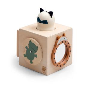 Sebra - Cube de découverte en bois, Woodland