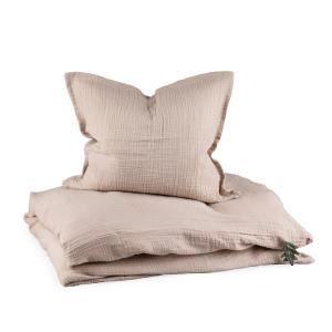Sebra - Linge de lit junior, en mousseline, 135 x 100 cm, s…