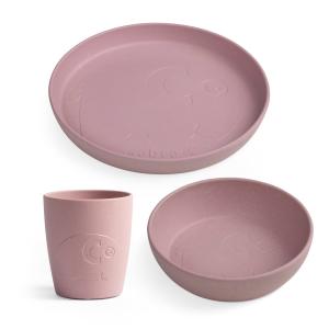 Sebra - MUMS Set de vaisselle pour enfants, blossom pink (3…