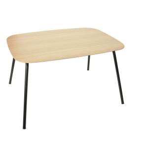 Sebra - Oakee Table pour enfants, chêne naturel / noir