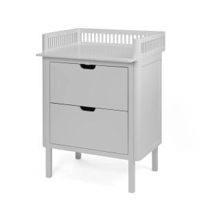 Sebra - Commode à langer avec tiroirs, stone