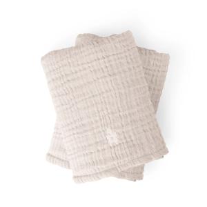 Sebra - Matelas à langer en mousseline 6 plis, rose (lot de…