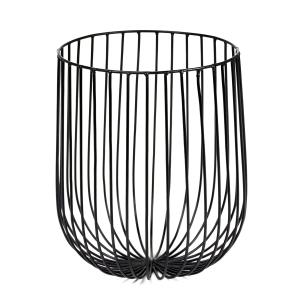 Serax - Catu Corbeille, Ø 20 x H 25 cm, noir