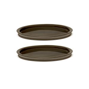 Serax - Dune Assiette by Kelly Wearstler, Ø 23 cm, Slate /…