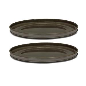 Serax - Dune Assiette by Kelly Wearstler, Ø 28 cm, Slate /…