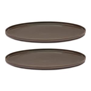 Serax - Dune Assiette by Kelly Wearstler, Ø 33 cm, Slate /…