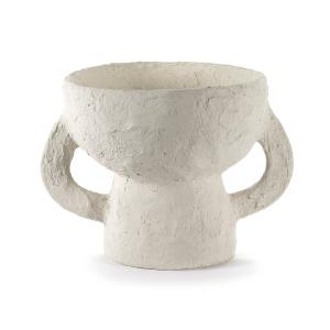Serax - Earth Vase, Ø 23 x H 22,5 cm, blanc