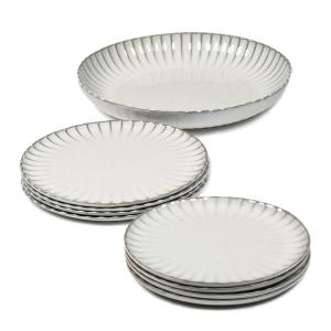 Serax - Inku Set de vaisselle, set de dîner, blanc (set de…