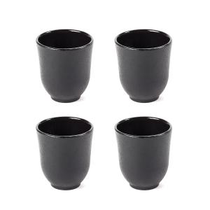 Serax - Inku Tasse en fonte, 150 ml, noir (set de 4)