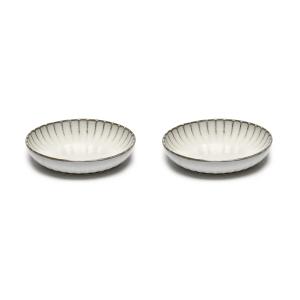 Serax - Inku Assiette, Ø 19 cm de profondeur, blanche (set…