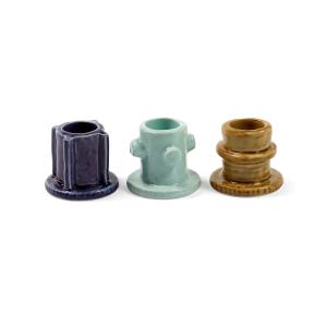 Serax - Molly bougeoir 01, multicolore (set de 3)