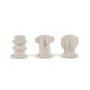 Serax - Molly bougeoir 02, beige (set de 3)