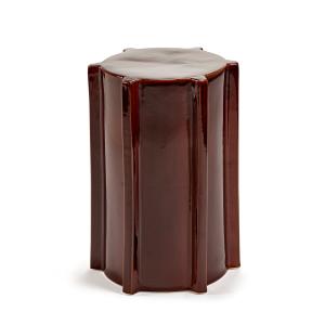 Serax - Pawn table d'appoint, Ø 31,3 cm, marron foncé