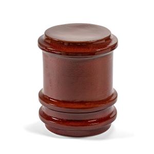 Serax - Pawn table d'appoint, Ø 34,8 cm, rouge foncé