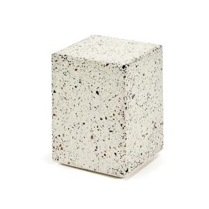 Serax - Pawn Terrazzo Table d'appoint / Tabouret, M, blanc
