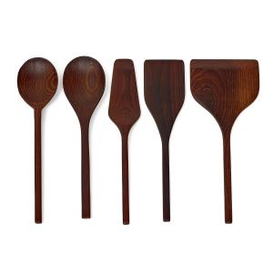 Serax - Pure Accessoires de cuisine, frêne carbonisé / marr…
