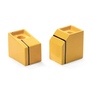 Serax - Silos Porte-bougies, jaune (set de 2)