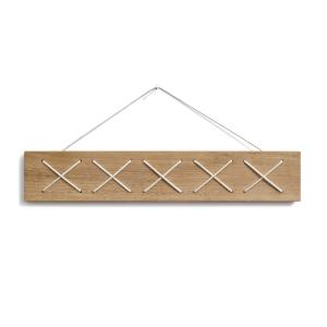 side by side - CrissCross Séchoir à herbes, 33 cm, chêne na…