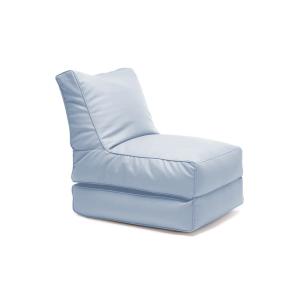 Sitting Bull - pouf Flex, bleu doux