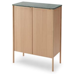 Fritz Hansen - Skagerak Jut High Cabinet, chêne huilé / mar…