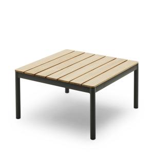 Skagerak - Tradition Table H 40,5 cm, teck / gris foncé