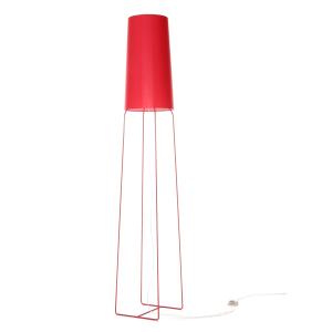 frauMaier - Lampadaire Slimsophie, Switch to Dim LED, rouge