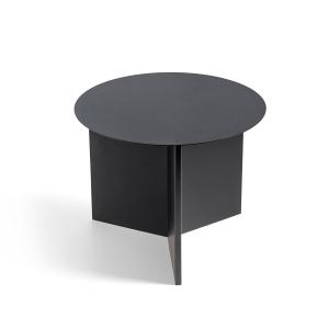 HAY - Slit Table Round Ø 45 x H 3 5. 5 cm, noir