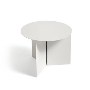 HAY - Slit Table Round Ø 45 x H 3 5. 5 cm, blanc
