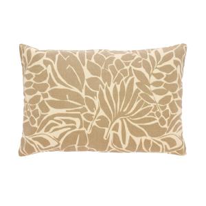 Södahl - Abstract Leaves Coussin, 40 x 60 cm, beige