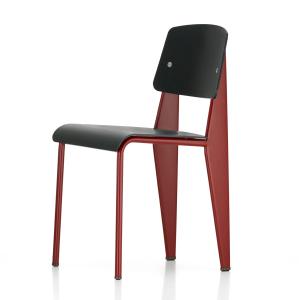 Vitra - Prouvé Standard SP chair, japanese red / noir, pati…