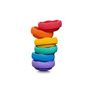 Stapelstein® - Original Mini, rainbow classic (set de 6)