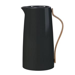 Stelton - verseuse à vide emma café 1,2 l, noire