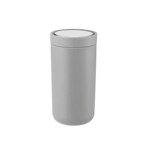 Stelton - To Go Click 0,2 l double paroi, gris clair mat