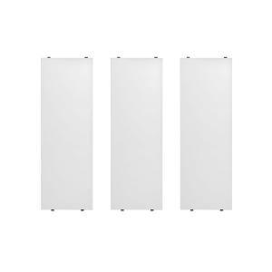 String - Étagère 58 x 20 cm (pack de 3), laquée blanc