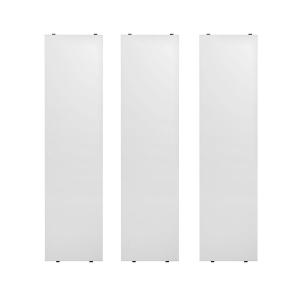 String - Étagère 78 x 20 cm (pack de 3), laquée blanc