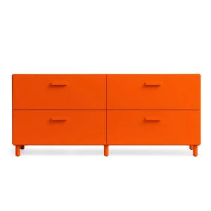String - Relief Commode avec pieds, basse, 123 x 41 x 46,6…