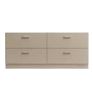 String - Relief Commode avec socle, basse, 123 x 41 x 46,6…
